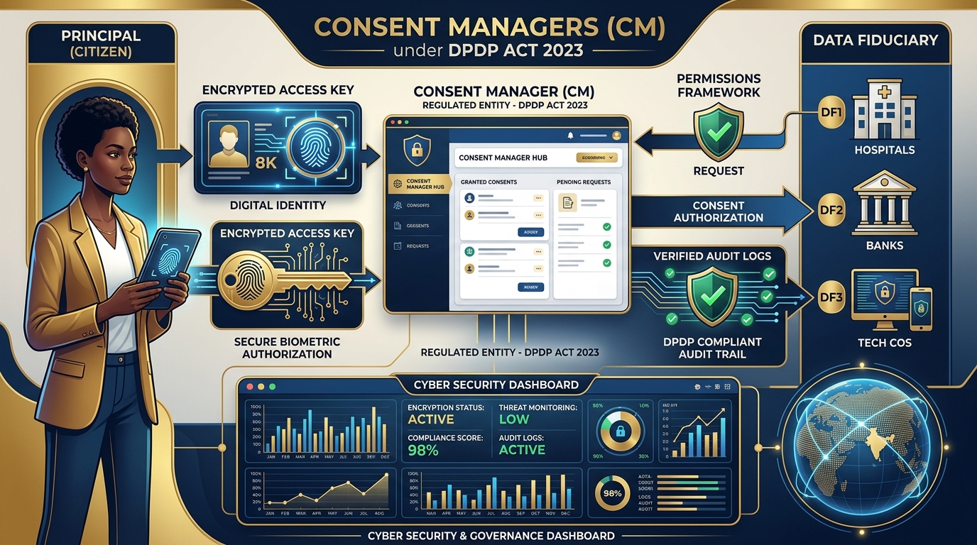Consent Managers Under The Digital Personal Data Protection Act, 2023 And The Digital Personal Data Protection Rules: A Compliance Roadmap For Data Fiduciaries