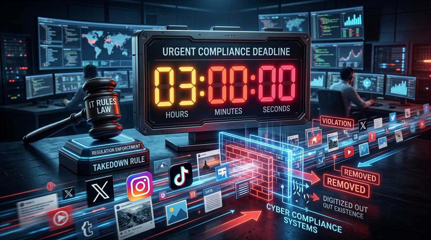 India’s 3 Hour Rule For Deepfake Notions Removal On Account Of Takedown Rule